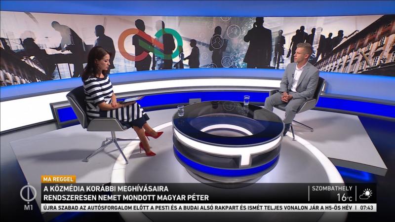 A közszolgálati televízió Magyar Péterrel kapcsolatban bejelentette: már megkötöttük a szerződést a kabaré műsorral.