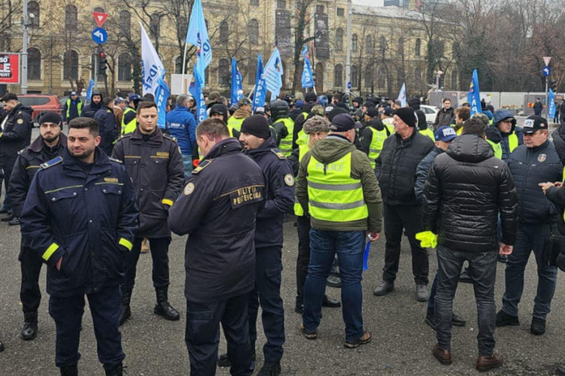 Marosvásárhely városában is megszólaltak a börtönőrök, akik tiltakozással fejezték ki elégedetlenségüket.