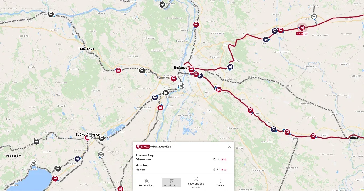 Ha szeretnéd megtudni, mennyit késik a vonatod, érdemes rápillantani az osztrák vasút térképére, amely hasznos információkkal szolgál.